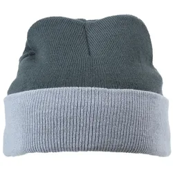 Strickmütze "MB7550" - grau/hellgrau