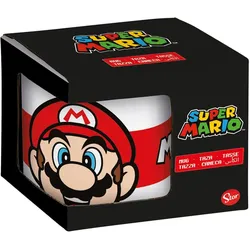 Stor, Tasse, SUPER MARIO - Head - Mug céramique 325ml (325 ml)
