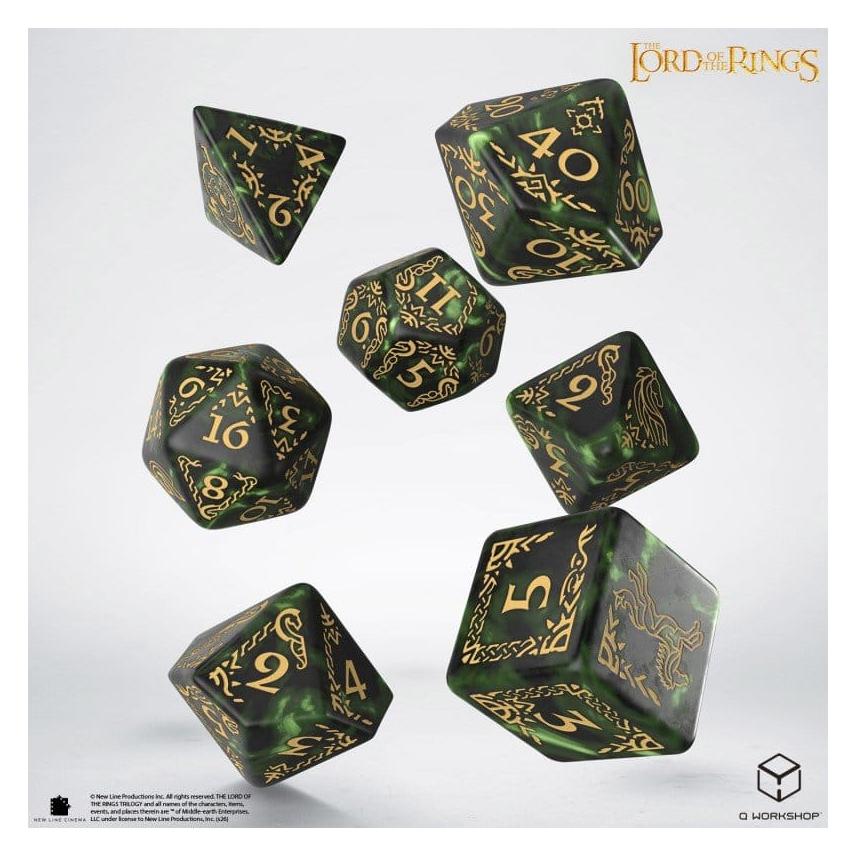 Q Workshop The Lord of the Rings: Rohan Dice Set (QWS49872)