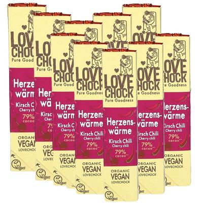 Lovechock Herzenswärme x10 10x40 g Schokolade