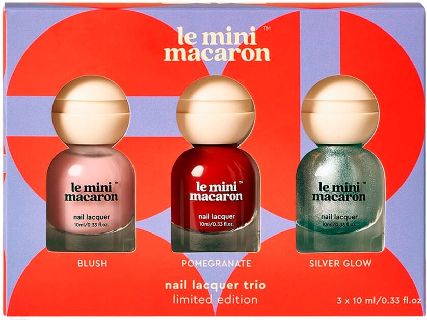 Le Mini Macaron Estuche de esmaltes Le Sweet Trio .
