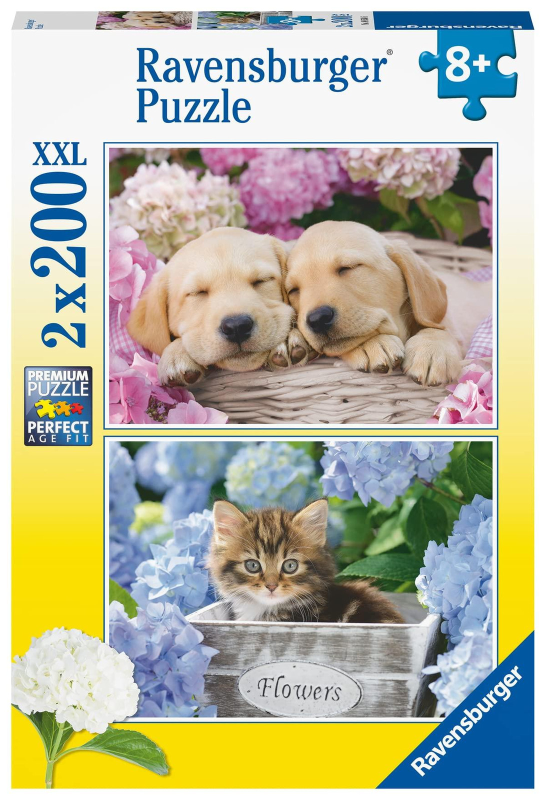 Ravensburger Puzzel Honden en katten 200 stukjes voor kinderen vanaf 8 jaar