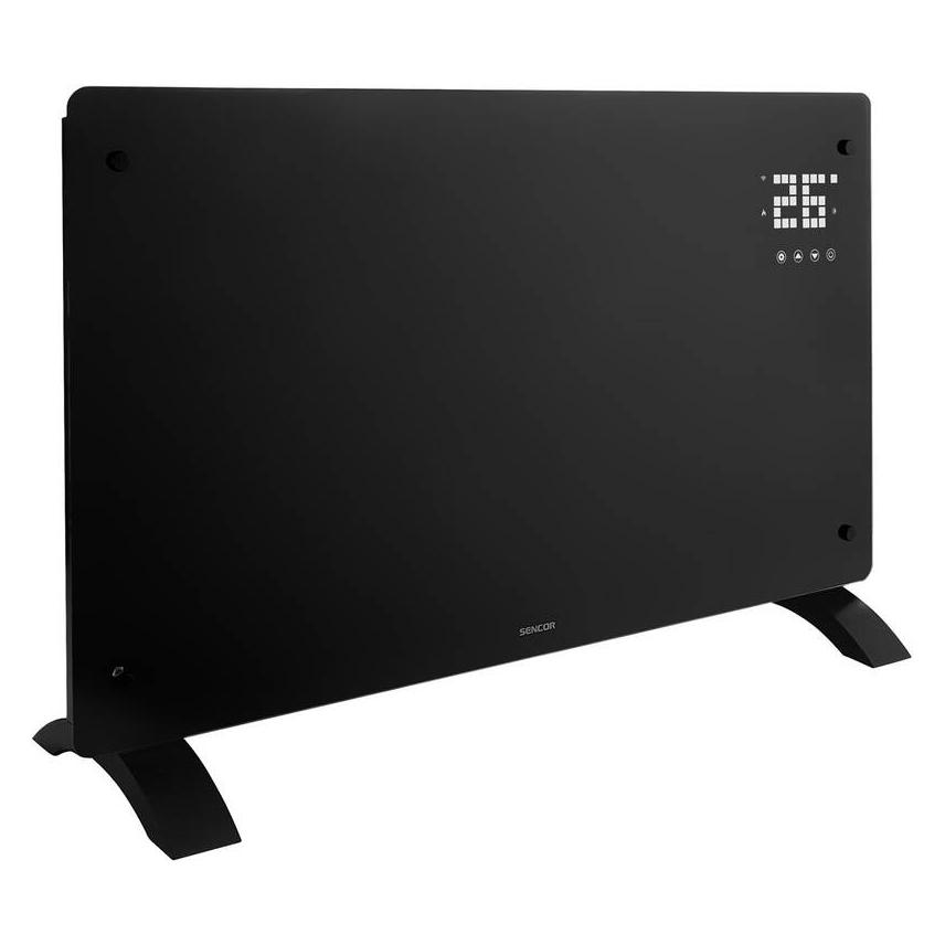 Sencor SCF 4241BK schwarz / Heissluftkonvektor / 2000 W / Wi-Fi BT / Timer (2000 W) (8590669344918)