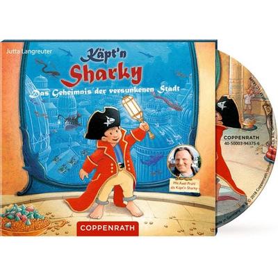 CD: Käpt'n Sharky - Das Geheimnis der versunkenen Stadt - Jutta Langreuter, CD, 4050003943756