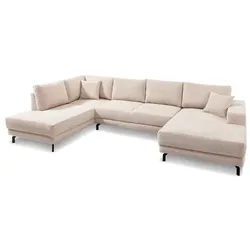 filippo Wohnlandschaft Castello Cord Beige