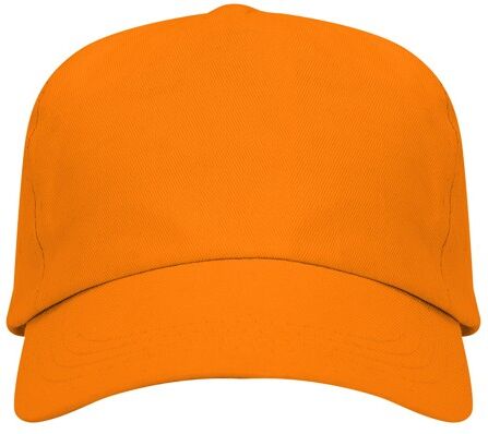Casquette personnalisable 5 panneaux en coton 170 g/m² Uranus orange UNIQUE