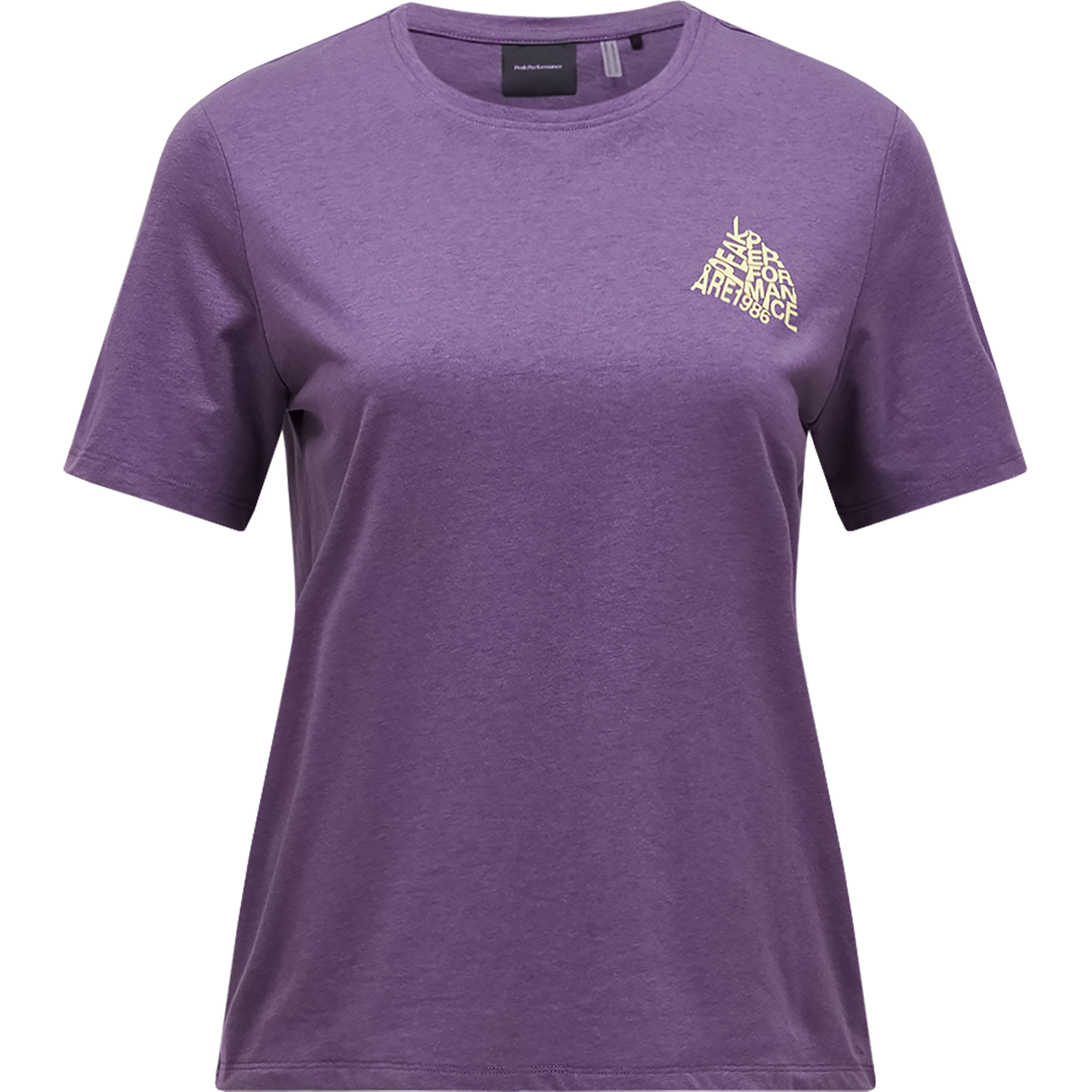 Peak Performance Explore Graphic Damen T-Shirts lila Größe L Trekking Schnell trocknend