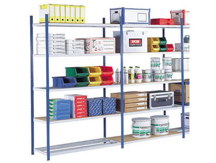 Tablette supplémentaire pour rayonnage industriel Multi Rack 200 - L. 125 x 60 cm - lot de 2