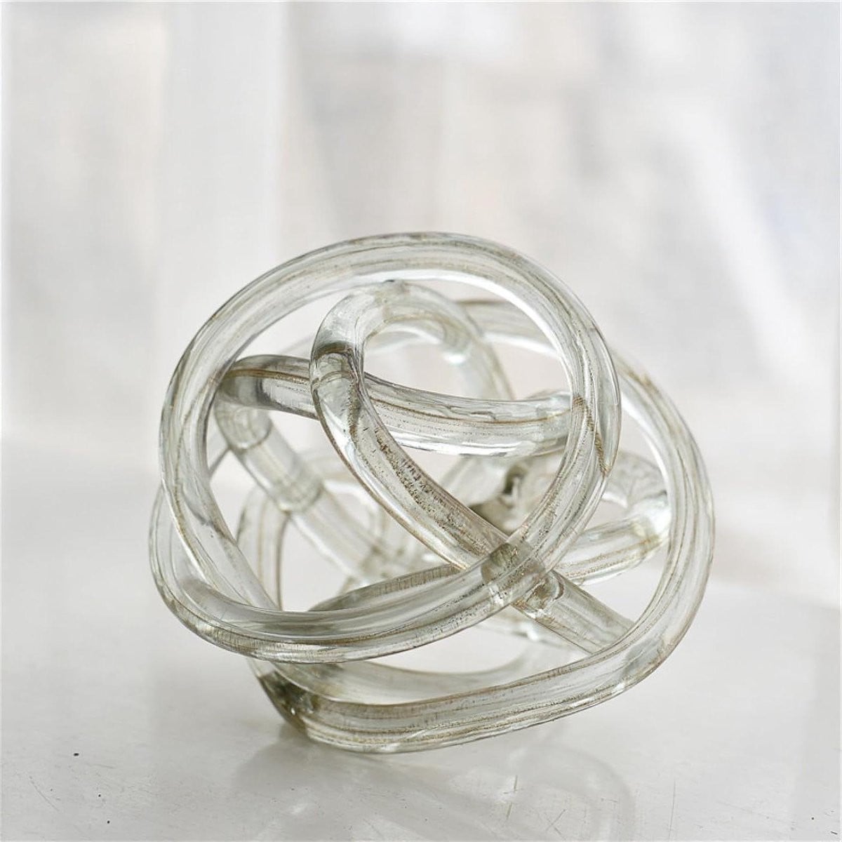 Handgemaakt Gekleurd Glazen Beeldje Decoratieve Bal Diameter: 13 cm
