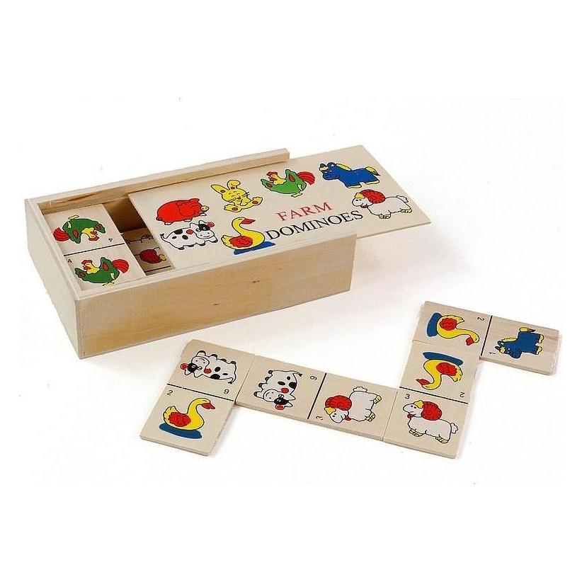 Adar Holzbild-Dominosteine in einer MIX-Box (41296696)