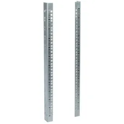 Legrand Set of 2 15U 19-inch uprights for Linkeo enclosures, Serverschrank Zubehör, Silber, Grau