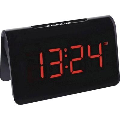 TFA Dostmann 60.2543.05 Funk Wecker Schwarz Alarmzeiten 1 Großes Display