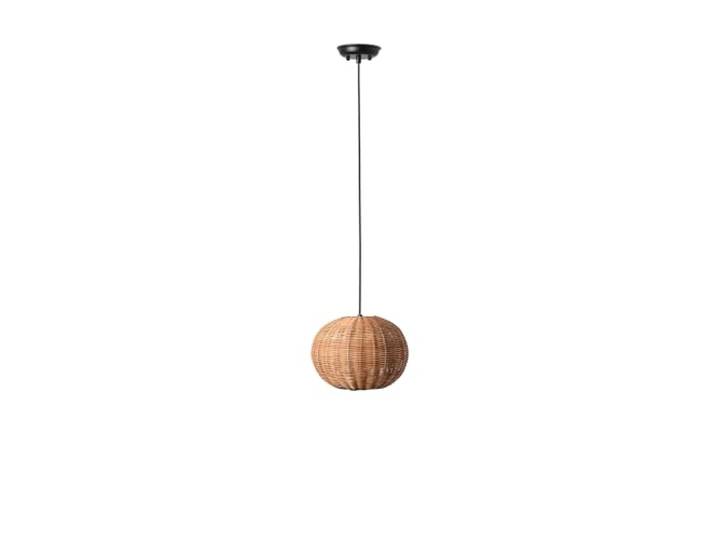 Faro Barcelona 65134-73 - HAKA 250 Pendelleuchte schwarz/rattan