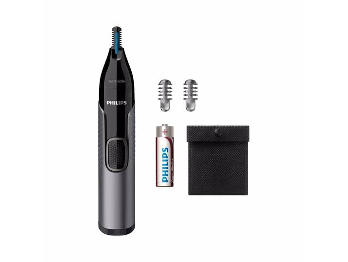 Philips Series 3000 NT3650/16 Nasenhaarschneider – Nasenhaarschneider/Ohrhaartrimmer – schwarz / grau