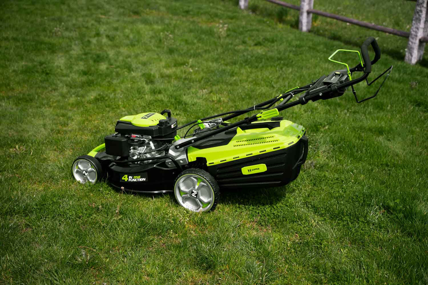 Zipper ZI-BRM52EST Rasaerba a scoppio 173CC motore 4 tempi con avviamento elettrico