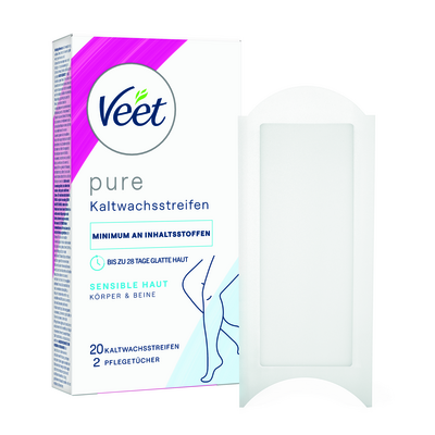 Reckitt Benckiser Deutschland GmbH VEET Enthaarungsstreifen sensitive 10X2 St 04127016
