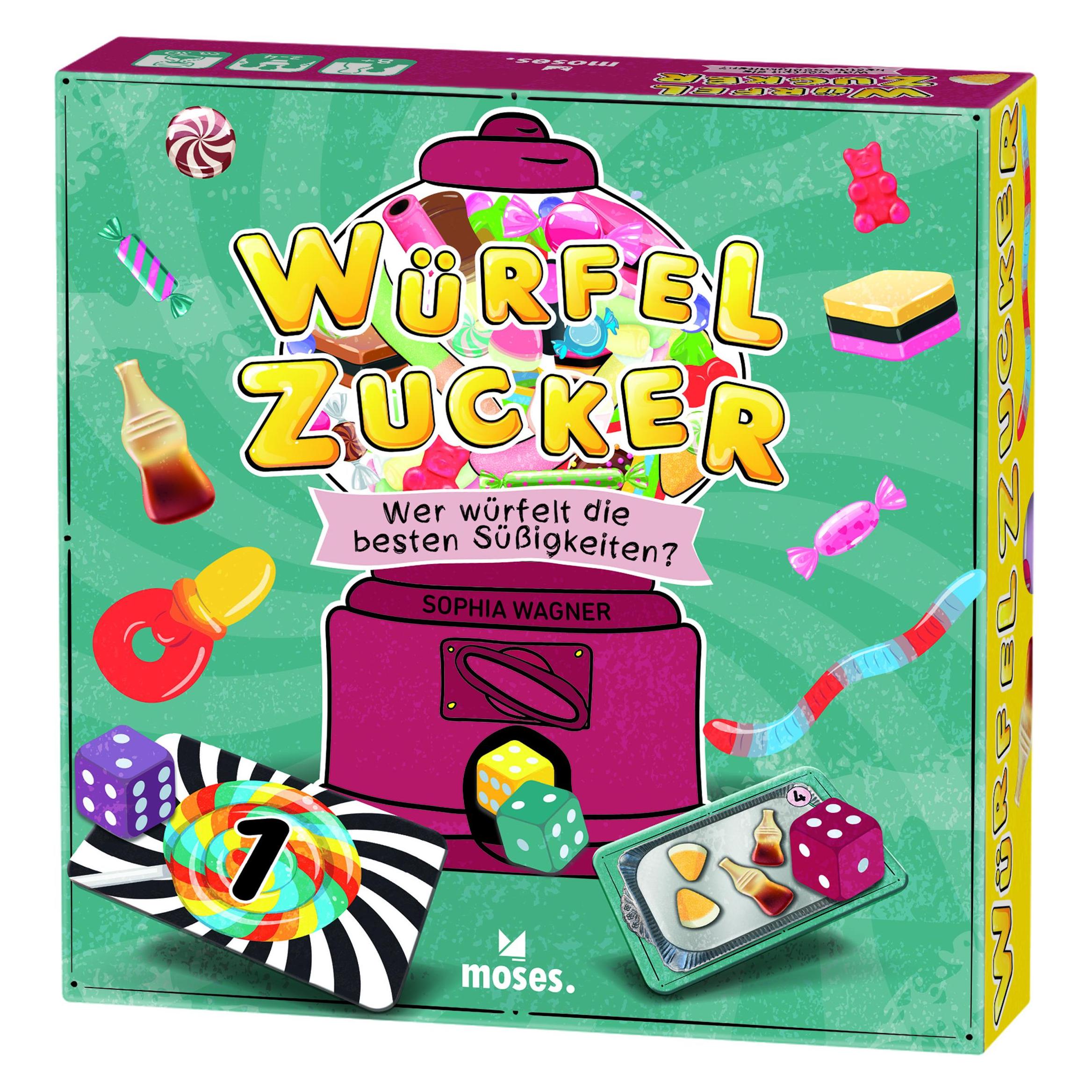 Moses Würfelzucker (Deutsch, 2 - 4 Spieler) (MOS90160)