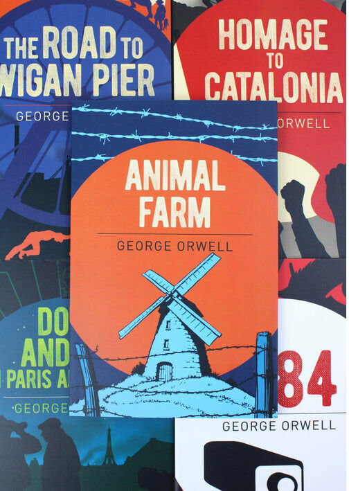 Arcturus The Classic George Orwell Collection: 5-Book paperback boxed set