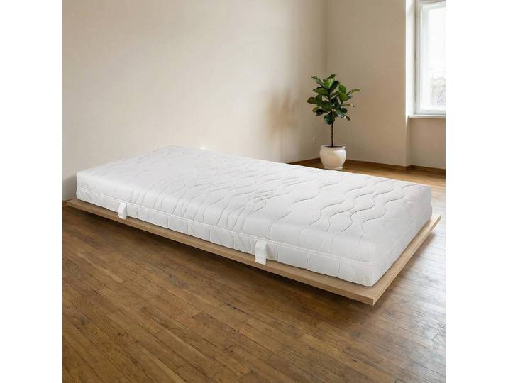 Matelas en mousse froide Exclusive Sleep 140 x 190cm D2 souple Noyau : mousse froide Revêtement : coutil Blanc