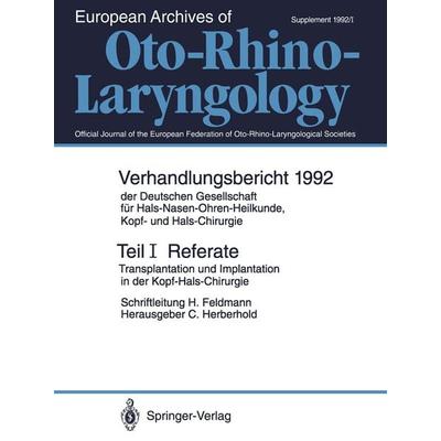 Teil I: Referate, Taschenbuch von , Springer Berlin, 978-3-540-54870-6