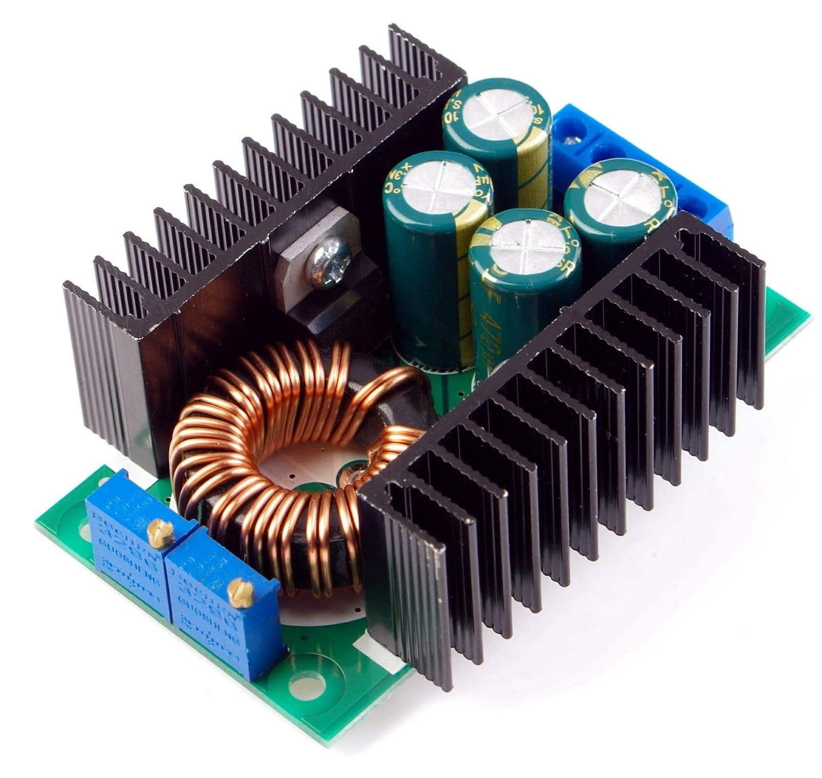 Selius Step Down Converter DC-DC-omvormer 7-40V tot 1,2-35V 300W Buck Converter