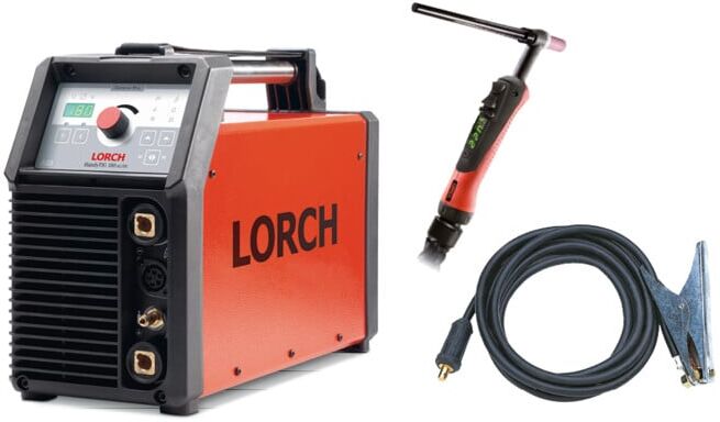 Lorch Schweißtechnik Inverseur de soudage HandyTIG 180 AC/DC avec torche Powermaster (108.7130.0)