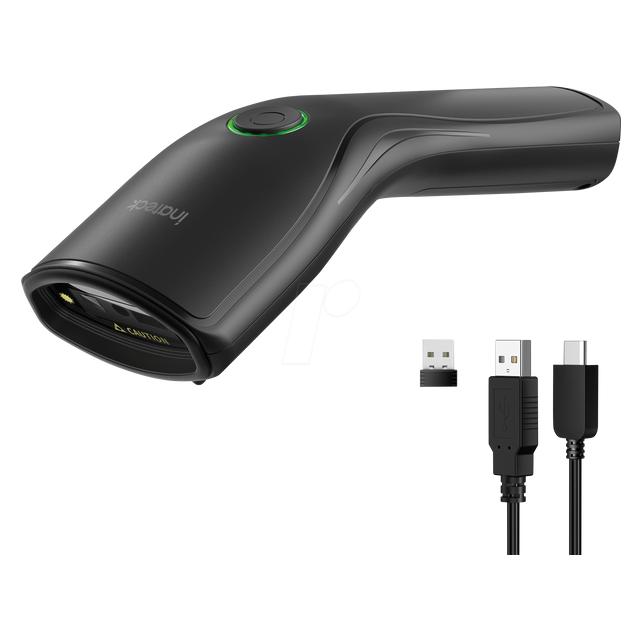 Inateck Nano 460 black (N6057) (1D-Barcodes, 2D-Barcodes, QR-Code) (N6057)