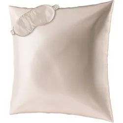 AILORIA Seidenkissenbezug + Maske BEAUTY SLEEP SET (80x80)