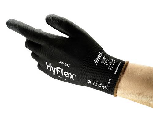 Ansell 48101100 HyFlex Nylon Arbeitshandschuh Größe (Handschuhe): 10 EN 388:2016, EN 420-2003, EN 21420:2020, EN 388-2003 ISO