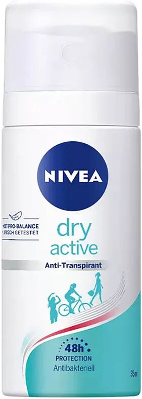 Nivea - Dry Active Deospray Mini, 35 ml