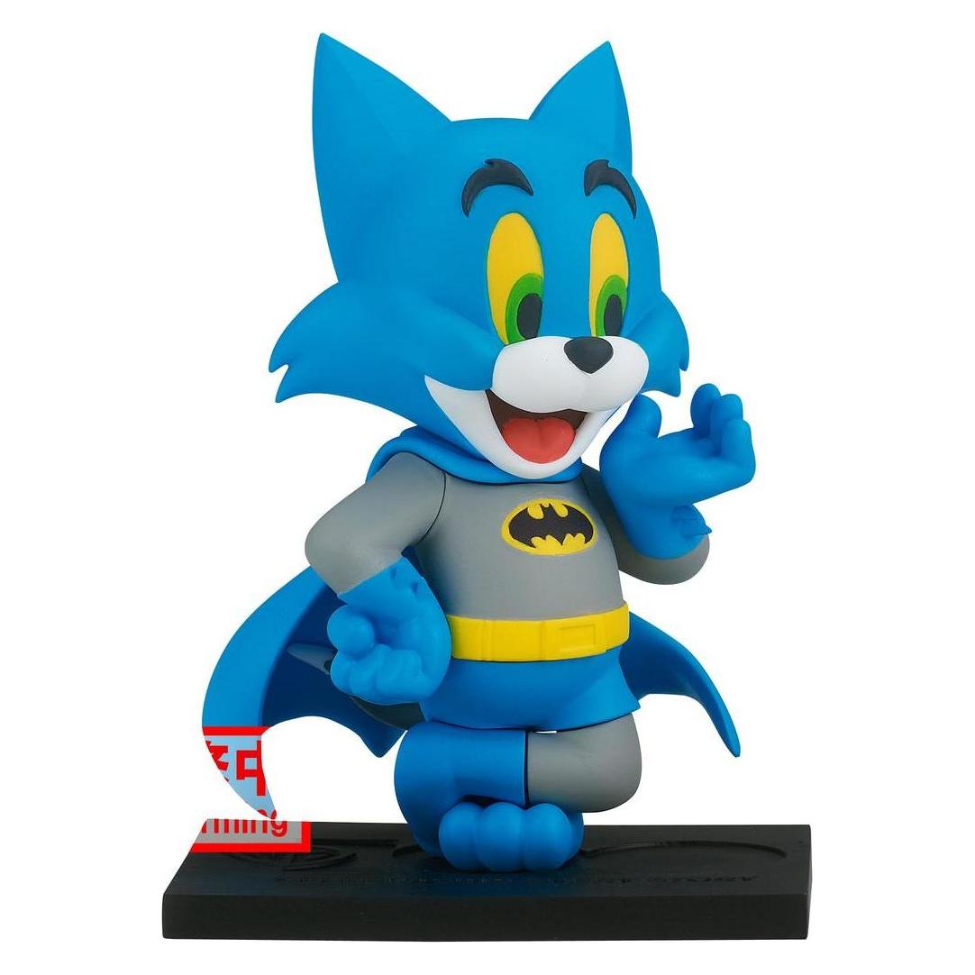 Banpresto TOM ET JERRY - Tom Batman - Figurine WB 100th Anniversary 8cm (E36 089580)
