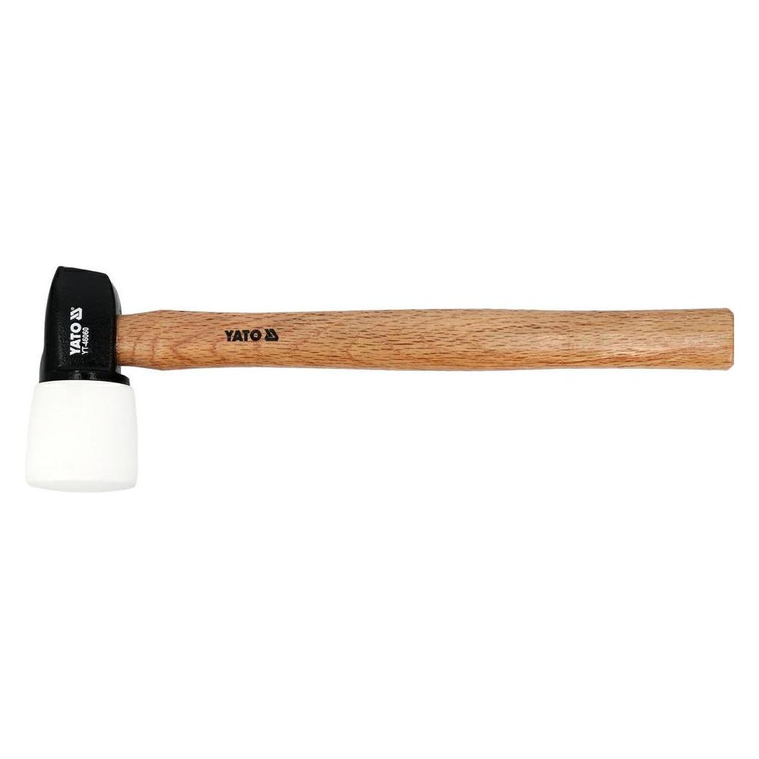 GCS Hammer mit weissem Gummikopf (YT-46060)