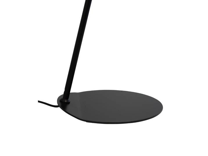 Pallas Tischleuchte Black - DybergLarsen Dyberg Larsen - Wohnzimmer - Skandinavisch - Metall - Mit Schirm
