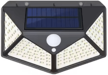 Inspire Essentials SolarGuard Ultra 100 LED Motion Sensor Flood Light Outdoor Solar Security Spot 1pc