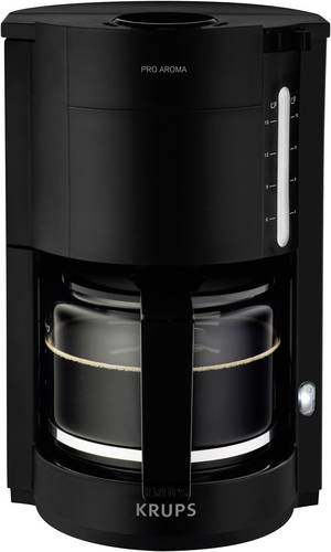 Krups ProAroma Kaffeemaschine Schwarz Fassungsvermögen Tassen=15