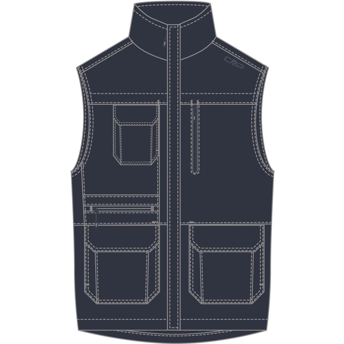 CMP MAN Vest antracite (U423) 58 30T6657-U423-58