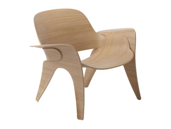 Massproductions Rose Stuhl Eiche