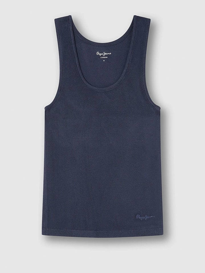 Pepe Jeans Top in Dunkelblau - L