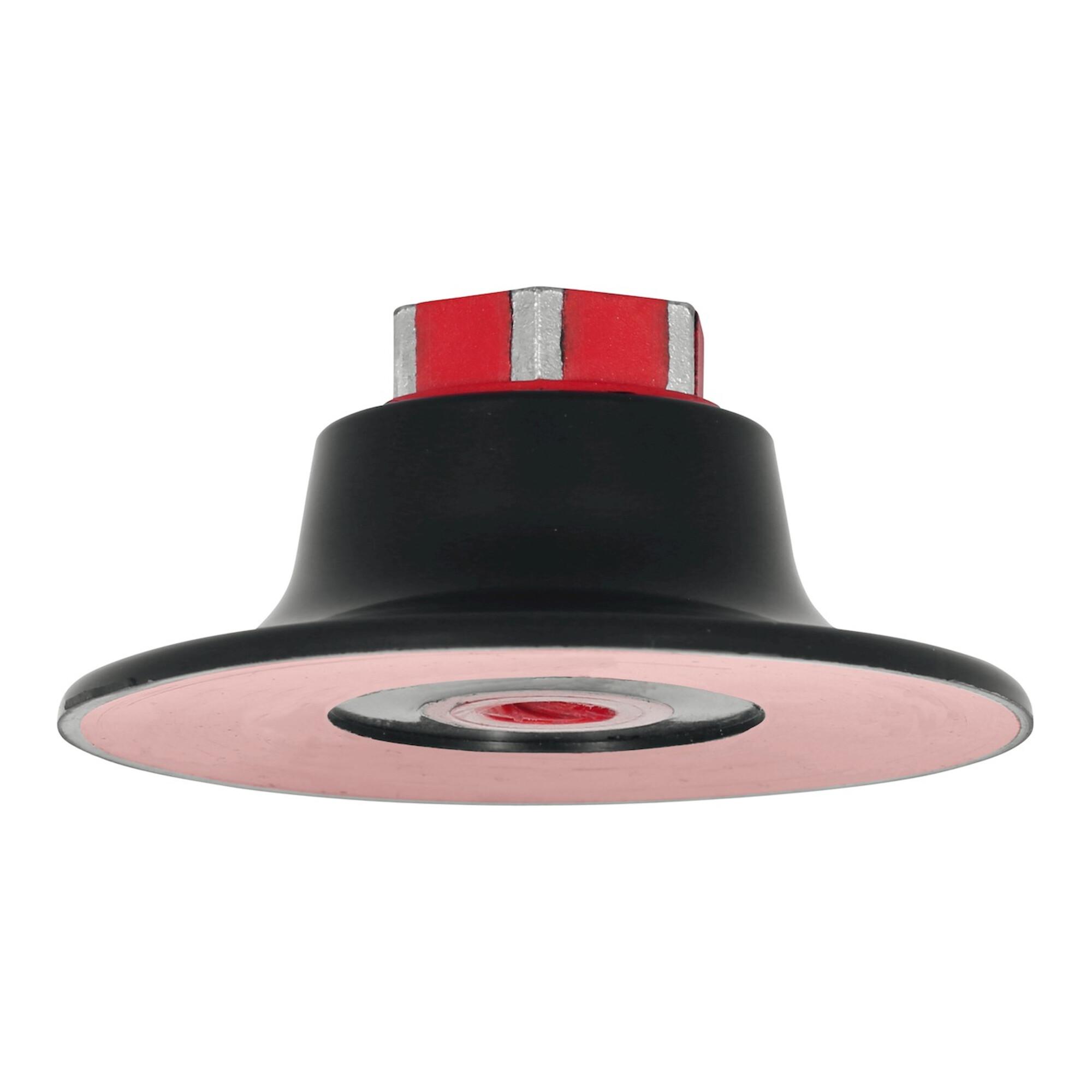 HOLEX Gummi-Schleifteller mit Aufnahme M14 hart 75 mm (554088 75)