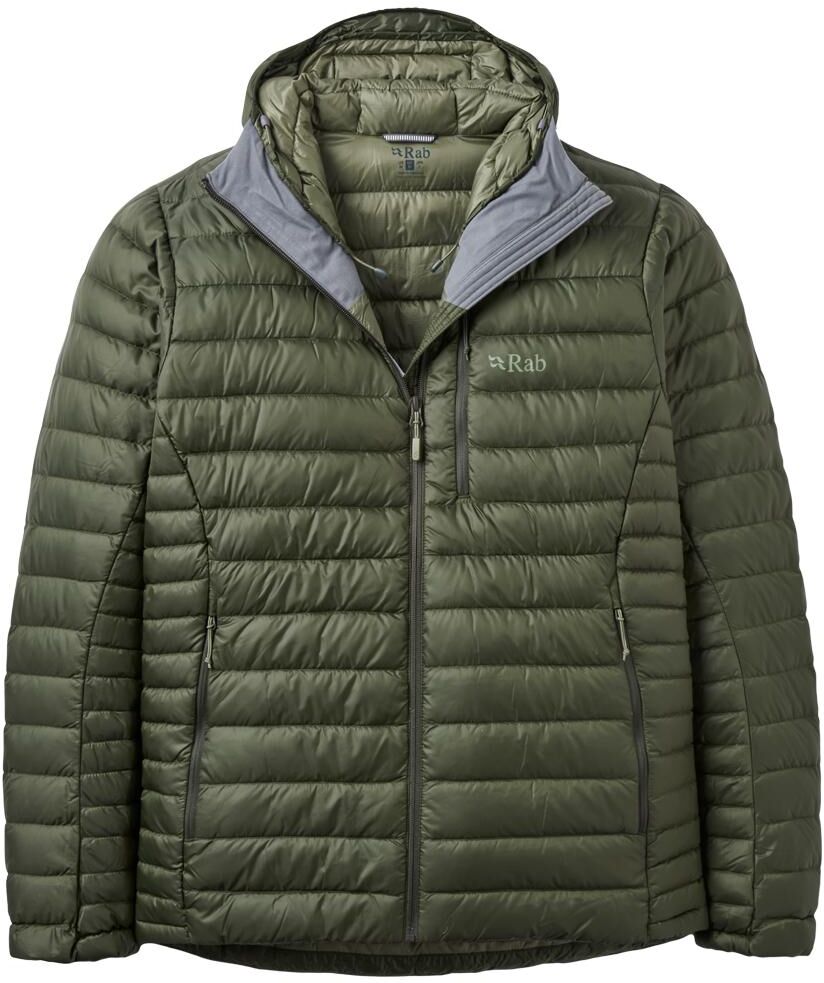 RAB  - Microlight Alpine Hoody Army - M - Doudoune