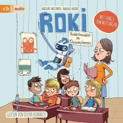 ROKI - Kuddelmuddel im Klassenzimmer - Andreas Hüging,Angelika Niestrath, Audio, 9783837147728