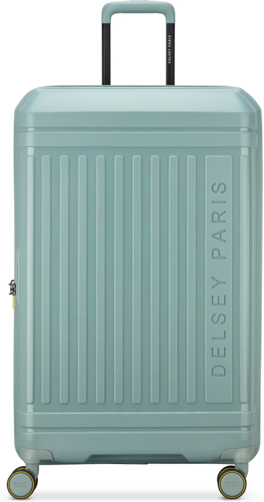 Delsey Lutece 80cm 4-Wheel Expandable Extra Large Suitcase - Sage Green
