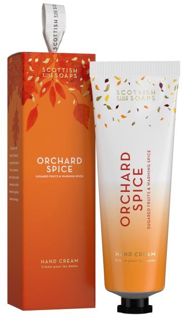 Scottish Fine Soaps Orchard Spice Hand Cream crème mains dans une boîte 75 ml