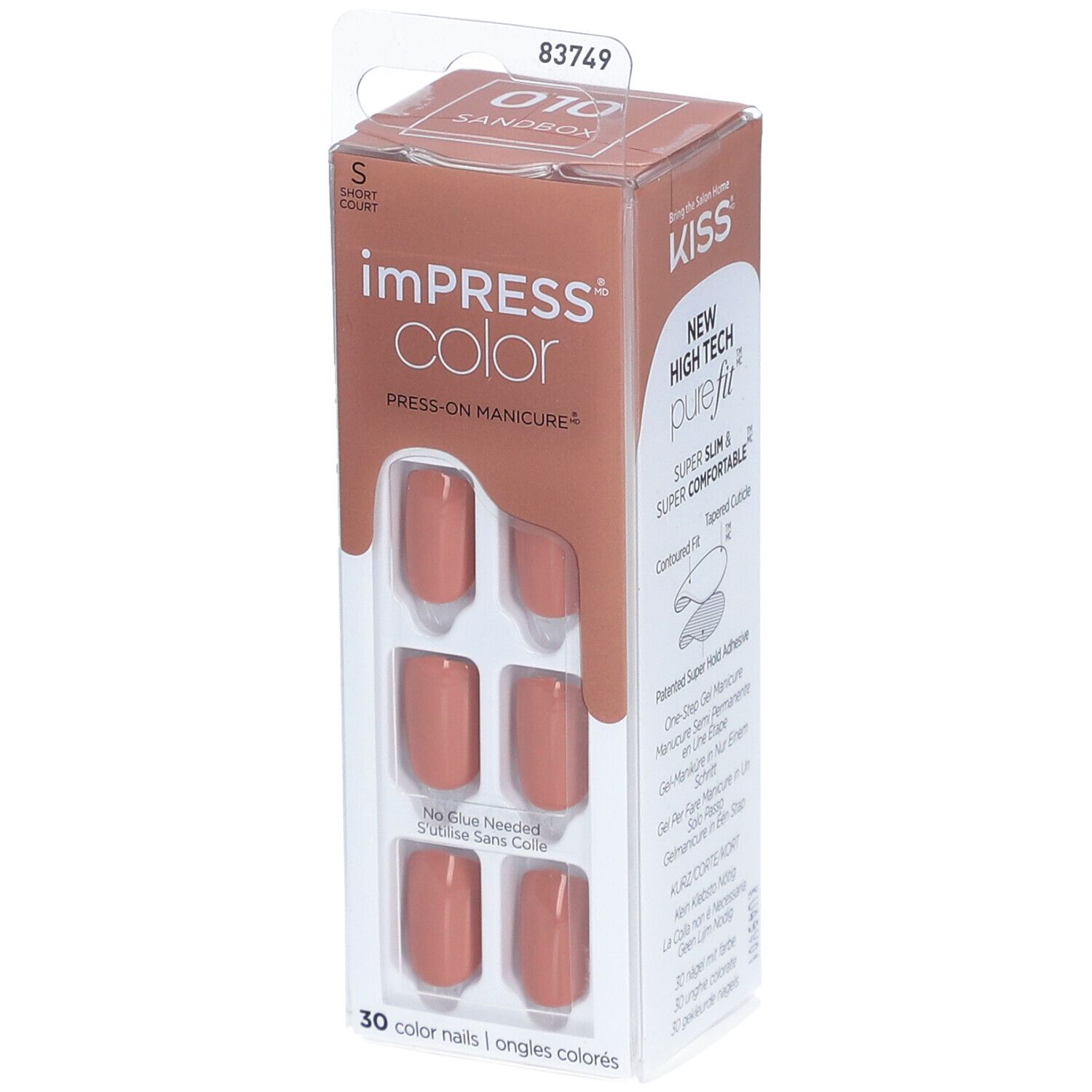 Kiss ImPress Color Nail Kit Sandbox 1 St Keine Angabe