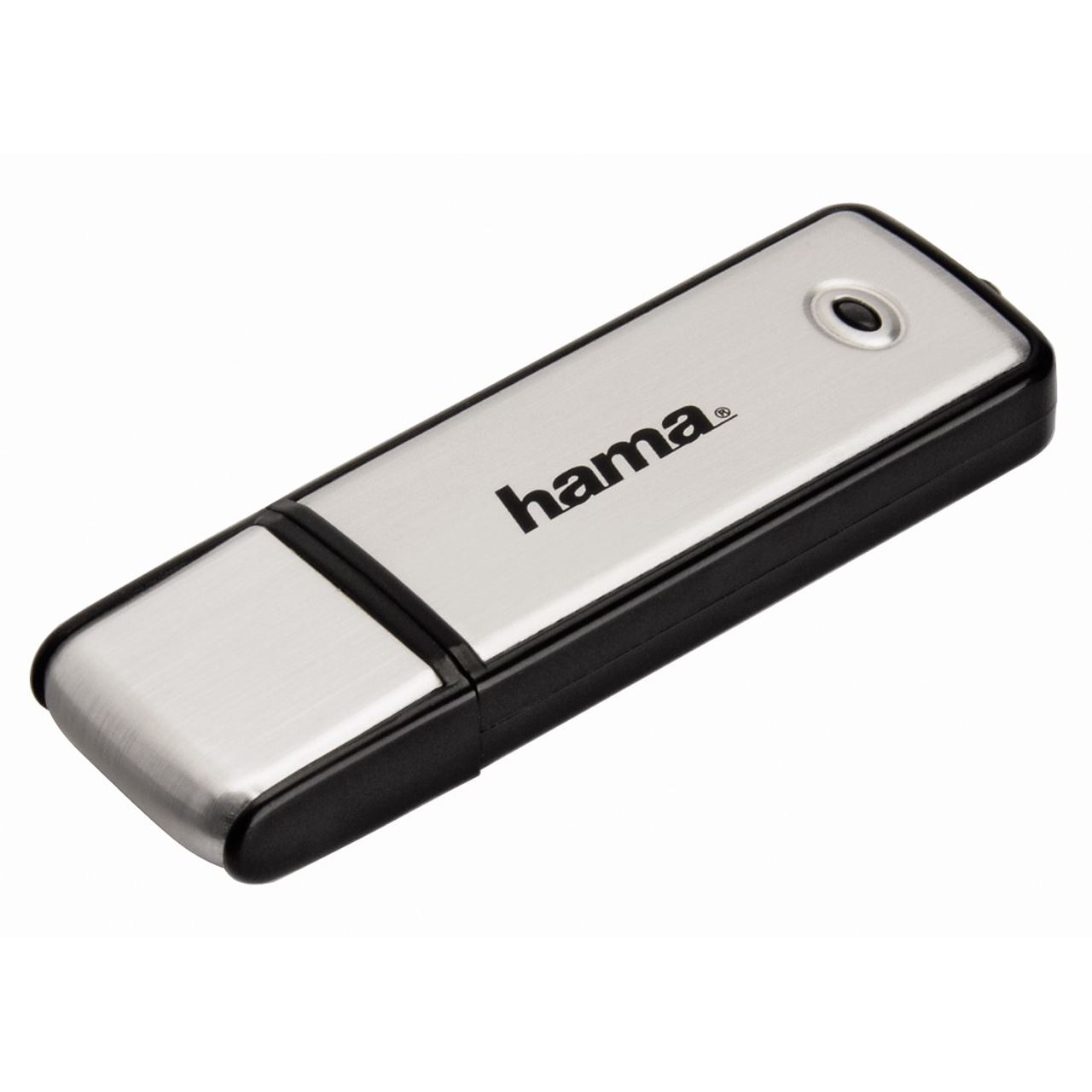 16 GB Hama FlashPen "Fancy" schwarz/silber USB 2.0