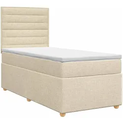 vidaXL, Boxspringbett, Boxspringbett (90 x 200 cm)