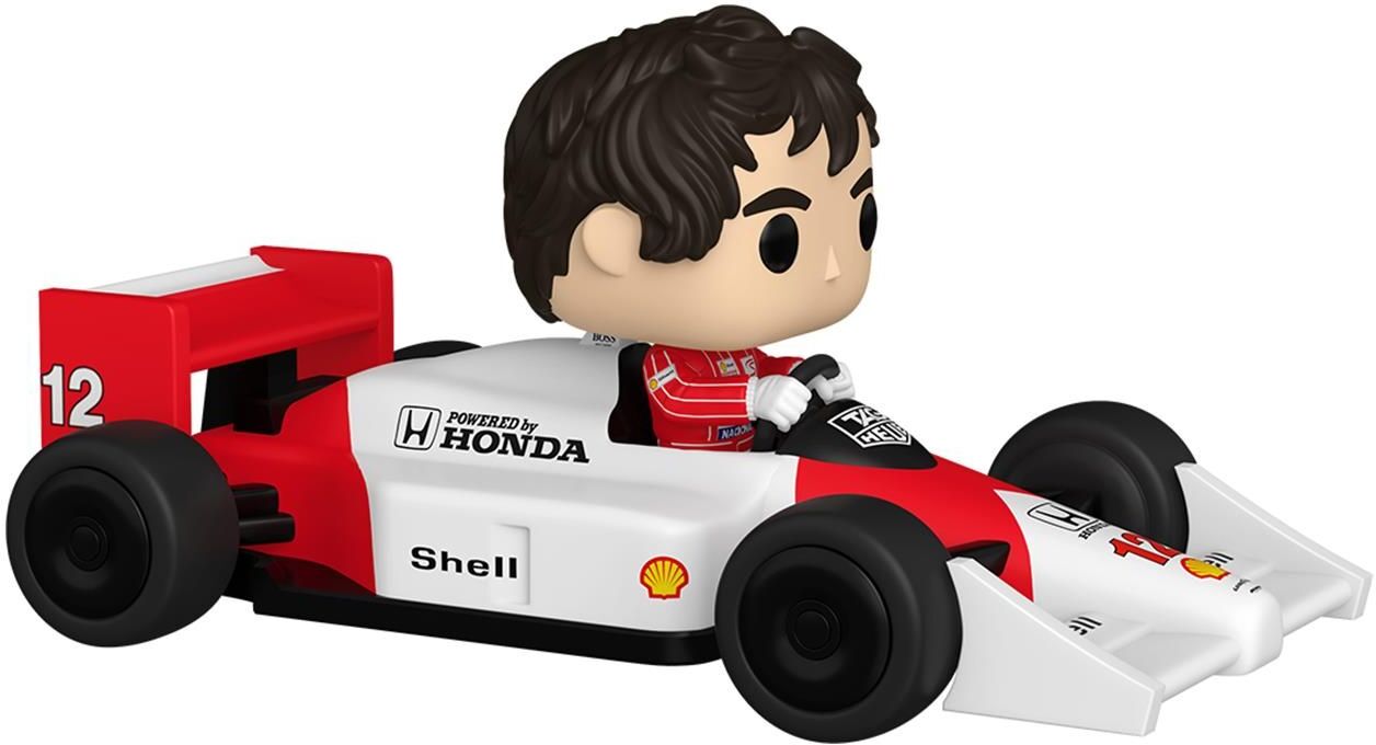 Funko Pop! Rides Super Deluxe: Senna - Ayrton Senna (McLaren) #12 Vinyl Figure