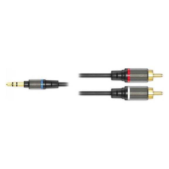 IK Multimedia iLine - RCA Output Adapter (1.50 m, AUX Kabel, Cinch Kabel) (IP-ILINE-RCAS-IN)