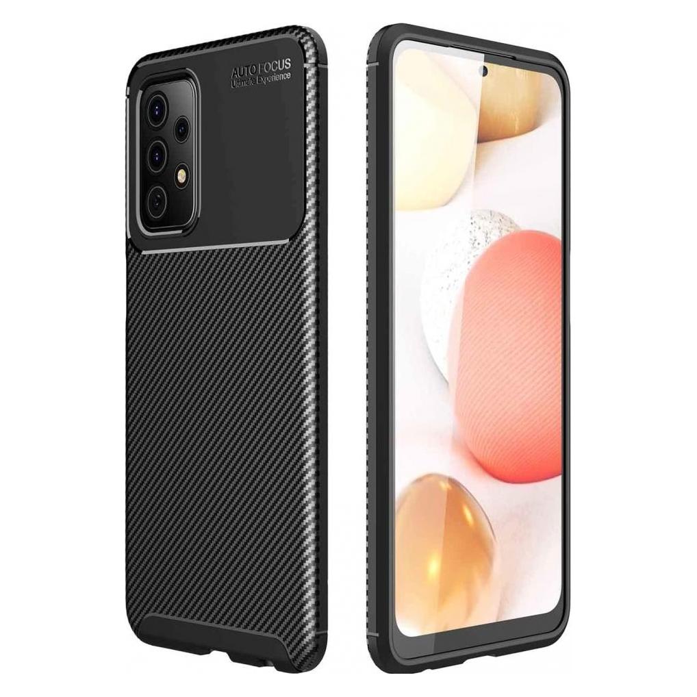 Screenguard Samsung Galaxy A72 Hülle Carbon Design TPU Case (Samsung Galaxy A72) (00028300)