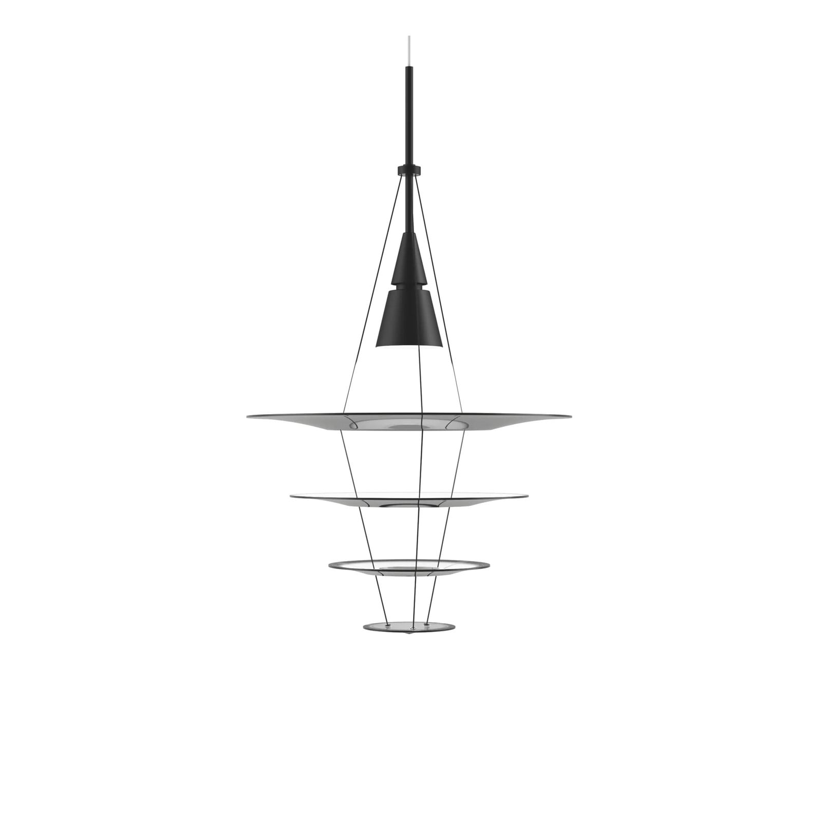 Louis Poulsen Enigma 425 Hanglamp Black